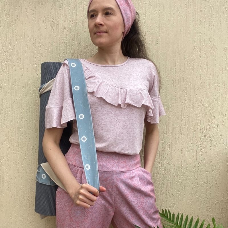 pantalon para yoga harem estilo vagui diseño mandalas